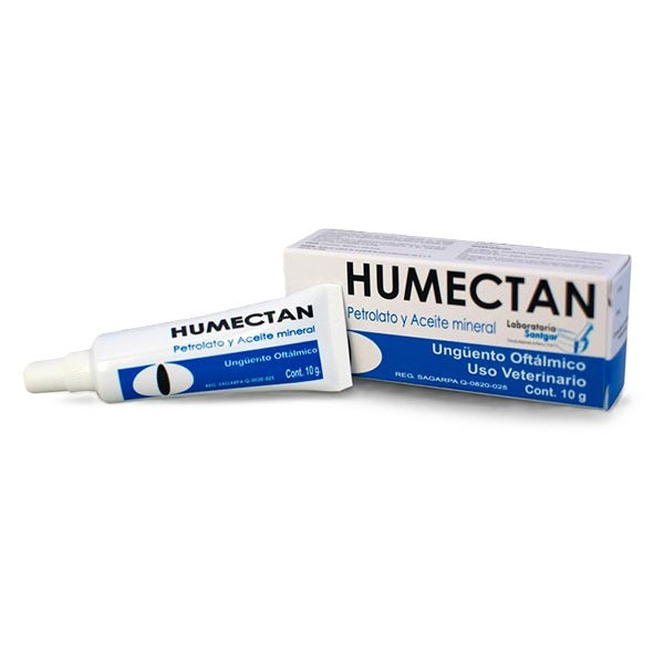 Humectan Ungüento 10 gr Oftálmico Lubricante Ocular SANTGAR (unguento oftalmico)
